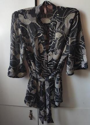 Блуза брендовая шифоновая кимоно