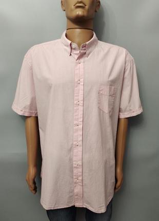 Стильная летняя мужская рубашка slim fit devred, франция, р.xl/2xl