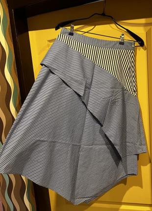 Асимметричная юбка maje