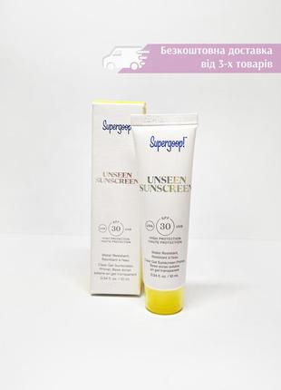 Солнцезащитный крем для лица supergoop! unseen sunscreen spf 30 spf30