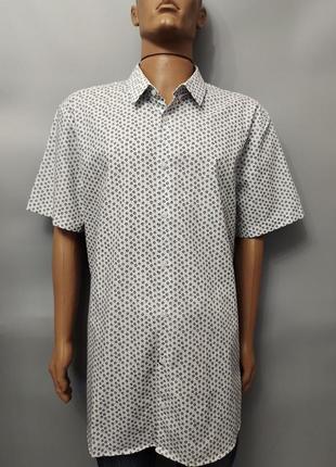 Изысканная летняя мужская рубашка s.oliver, р.2xl/3xl