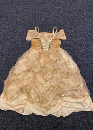 Плаття принцеси бель на 3-4 роки