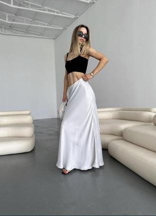 Сатиновая юбка от украинского бренда