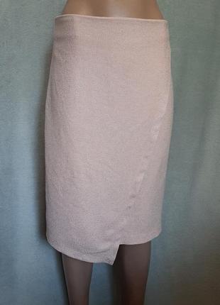 Красивая асимметричная юбка-карандаш длинна миди dorothy perkins размер uk8