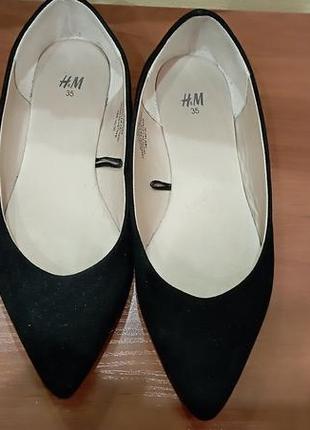 Туфлі балетки hm розмір 34.5-35