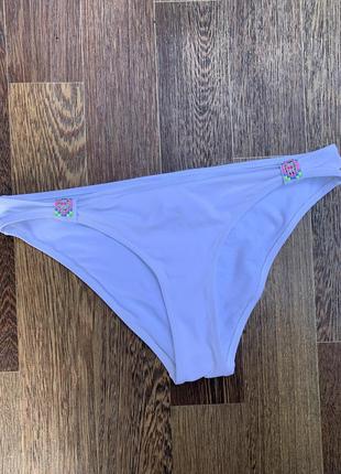 Купальник плавки трусики низ белые