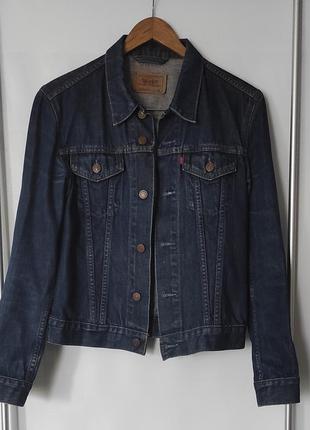 Джинсовий піджак levi's джинсова куртка джинсівка вітрова джинсова