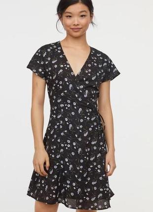 Милое платье в цветы h&m