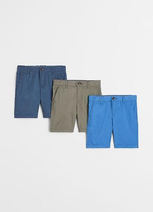 Бавовняні шорти чинос h&m 140 см 10 років