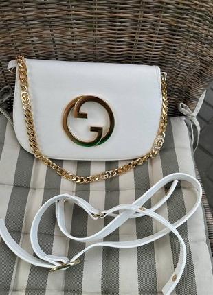 Сумка гуччи gucci white