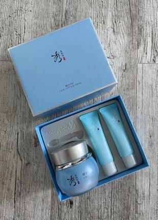 Подарочный набор кремов для глубокого увлажнения и восстановления от премиального корейского бренда sooryehan