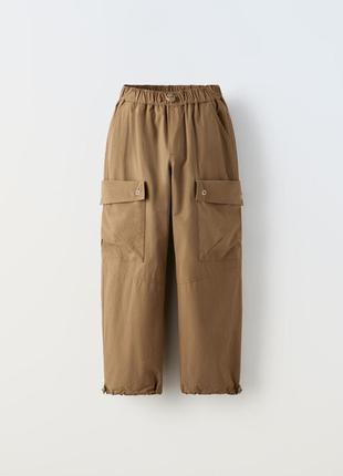 Подростковые брюки с карманами zara 5644/862
