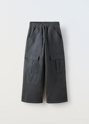 Підліткові штани для дівчинки wide leg zara 5431/609