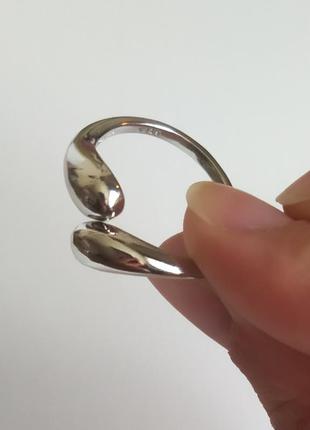 Кольцо s925, трендовая минималистичная кольца