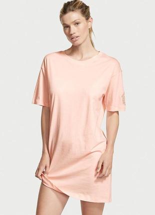 Ночная рубашка cotton sleepshirt victoria’s secret