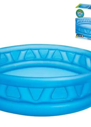 Intex басейн 58431 np "літальна тарілка" розміром 188х46 см, об'єм: 782 л, вага: 2,8 кг, від 3 років, надувний