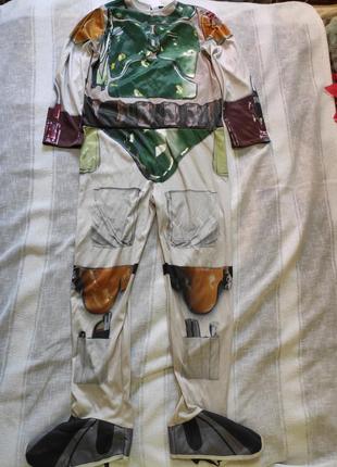 Карнавальний костюм боба фетт star wars зоряні війни на 11-13 років