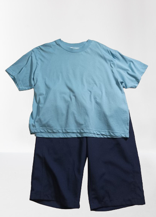 Стильна жіноча блакитна футболка від primark