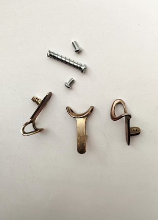 Кріплення кріплення тримачі з болтами та пружиною для плафона плоского стельового світильника