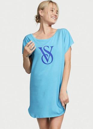 Нічна сорочка cotton sleepshirt victoria’s secret