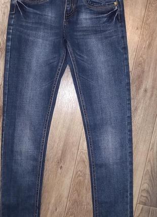 Новые джинсы скини, средняя посадка