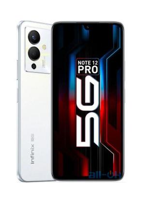 Infinix note 12 pro 5g 8/128gb white