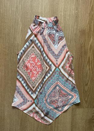 Шовкова сорочка блузка promod