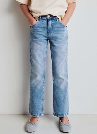 Підліткові джинси для дівчинки zara flare fit 5252/600