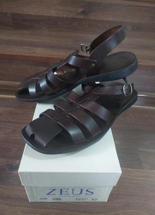 Новые сандалии босоножки кожаные италия