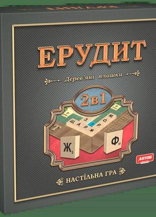 Деревянная настольная игра "эрудит" artos (0987) от 6 лет