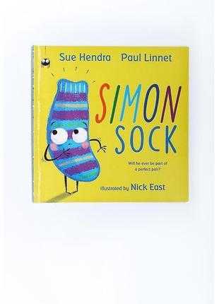 Шикарна книжка про шкарпетки з дуже гарними ілюстраціями (англійською)