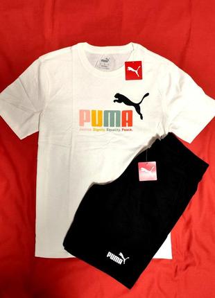 Комплект шорты и футболка puma