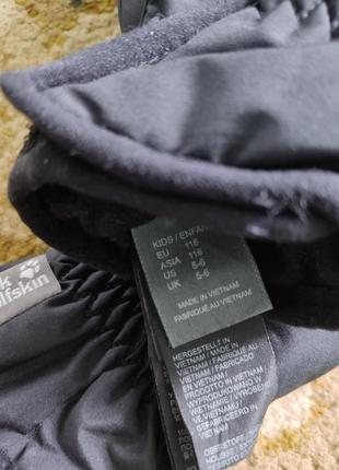 Термо рукавички jack wolfskin.3 фото