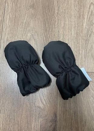 Детские теплые перчатки 0-12 мес