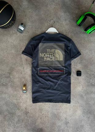 Футболка the north face сіра