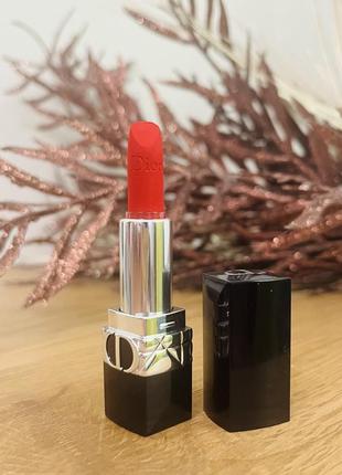 Оригинальный lipstick dior velvet помада 999