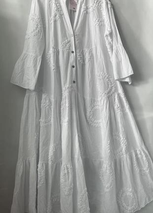 Платье белое итальялия