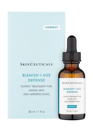 Skinceuticals blemish + age defense serum сыворотка против недостатков и признаков...