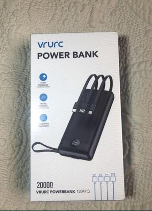 Vrurc powerbank 20000 mah