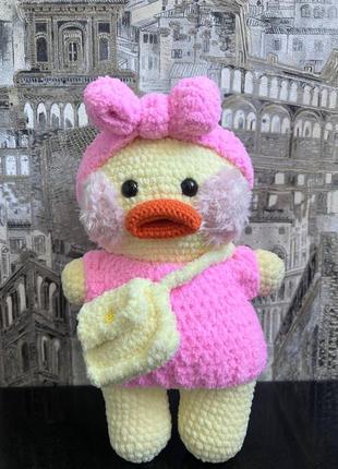 Лалафан, ла-ла-фан. вʼязана іграшка лалафанка