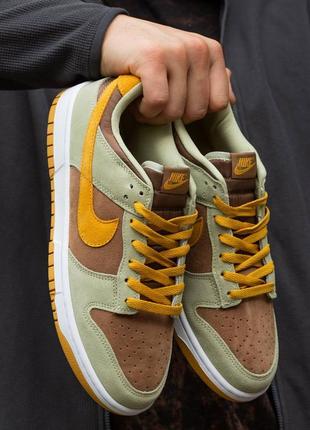 Кросівки nike sb dunk brown\haki