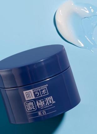 Гіалуроновий гель, що відбілює, для обличчя з арбутином koi-gokujyun whitening perfect gel hada labo (100 г), японія