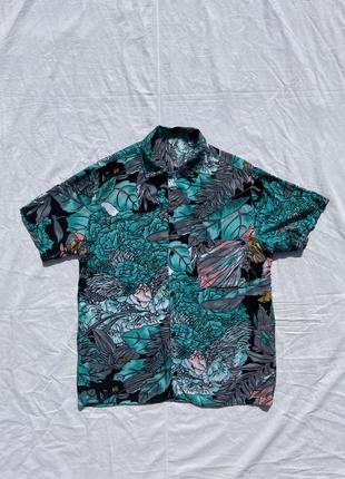 Винтажная гавайская рубашка