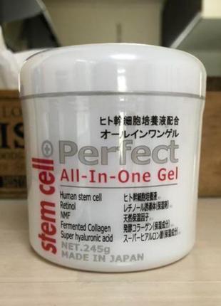 Крем для лица омолаживающий perfect all-in-one gel the stem, 245 г., япония