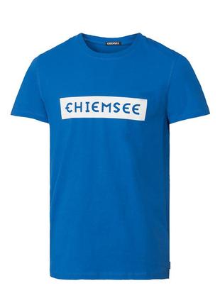 Чоловіча синя футболка chiemsee