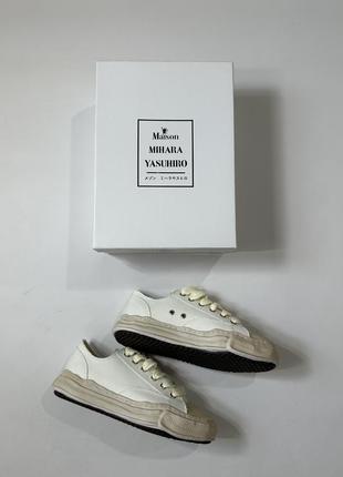 Кеди maison mihara yasuhiro white yellow 45