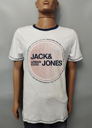 Чоловіча стильна футболка jack&jones, р.s/м