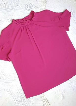 Яркая блуза блузка розовая фуксия tu, размер 46 - 48