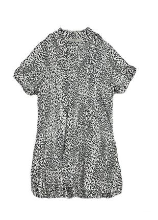 Allsaints light summer leopard dress легке плаття в принт леопарт сарафан з поясом оллсейнс