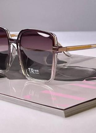 Стильні фіолетові окуляри діор від сонця розкішний літній аксесуар із захистом для очей uv 400